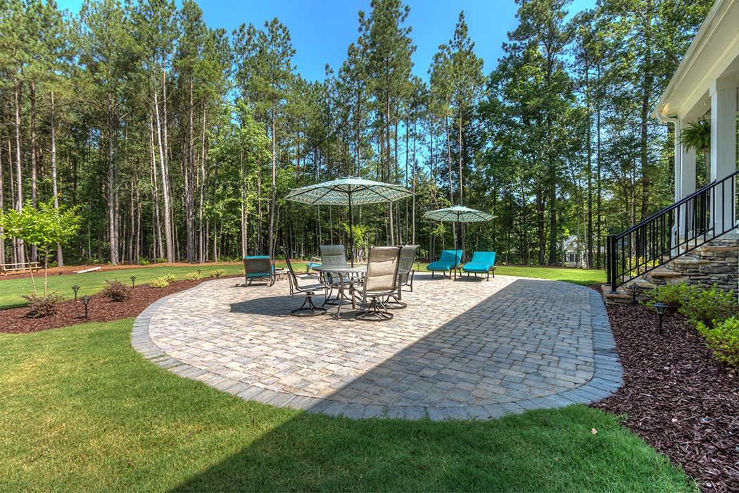 Patio and outdoor living space built by CDG